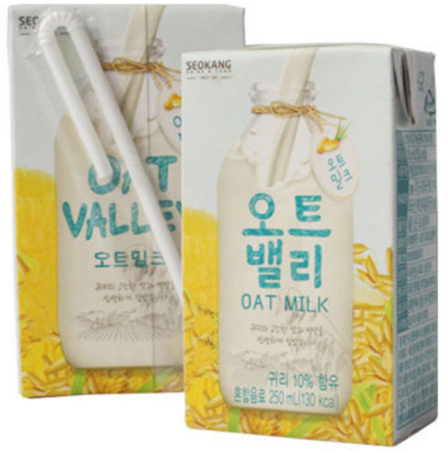 서강 오트밸리 귀리우유 250ml, 1개
