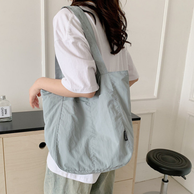ON US 가벼운 에코백 숄더백 토트백 데일리 보부상 가방