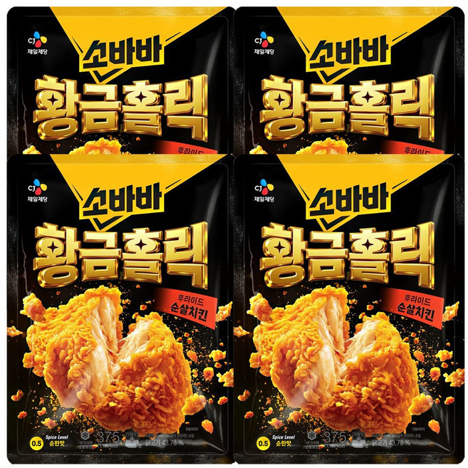소바바 황금홀릭 순살 375g