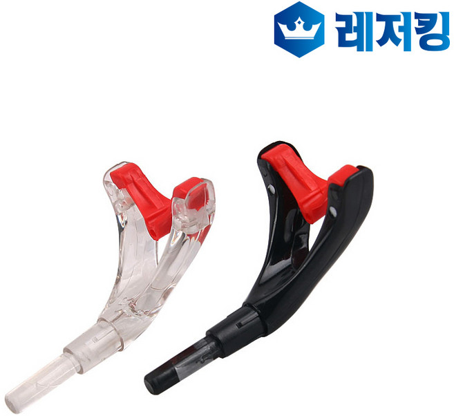 낚시대 제동주걱 소 부속품 민물받침대주걱, 검정, 1개