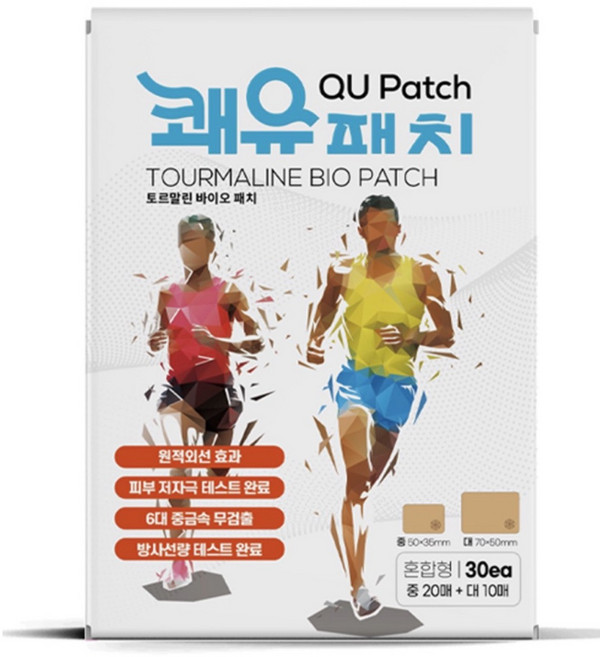 쾌유패치 근육 관절 통증 혼합형, 1개, 30매
