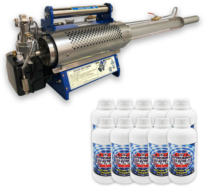 태흥 연막기 TH-150B + 살충제 파워맥스 500 1000ml 10개 묶음, TH-150B + 파워맥스 1000ml*10개, 1개