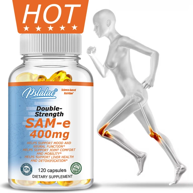 SAM-E 400Mg - 기억력 관절 및 간 건강 자연적 간 해독을 위한 비타민 보충제 - 미국산, 3개, 60정 - 쿠팡