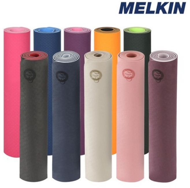 멜킨 TPE 요가매트 클럽와이드형 6mm, 샌드베이지