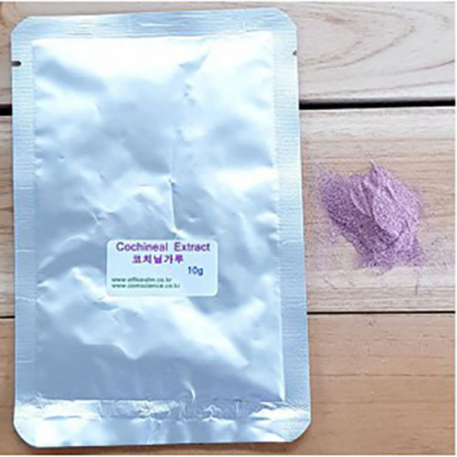 Cochineal Extract 코치닐색소 10g 딸기우유만들기용색소, 1개