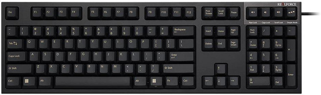 REALFORCE R3S 45g USB Windows 108 R3SB31 리얼 포스 히가시 프레 키보드 유선 풀, 기본, 기본, 일반형