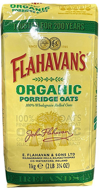 플라하반 포리지 오트밀 유기농 1kg, 1개