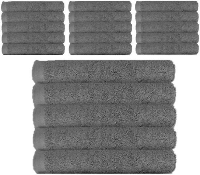 하트민 까페 다용도 면 행주 회색 40g, 20개