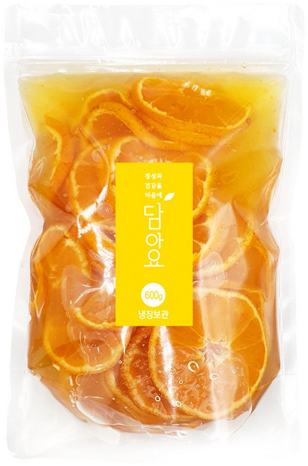 담아요 수제 귤청, 1개, 1개입, 600g