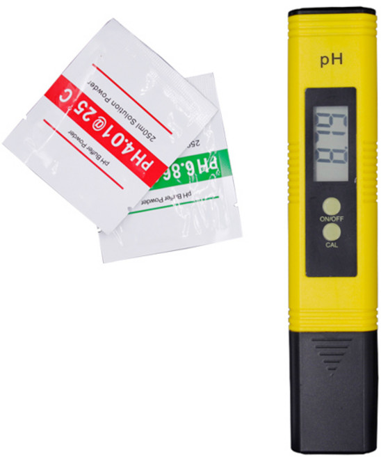 염도계 디지털 염도측정기 염분 나트륨 측정 가정용 PH 0 01 테스터 EC TDS 물 산도 테스트 도구 백라이트 디자인의 수경 풀 펜 수족관 30% 051EA 7, 07 PH Meter without box, 1개