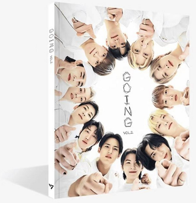 Seventeen GOING Magazine 周邊商品, 1個, A版黑色未拆一本