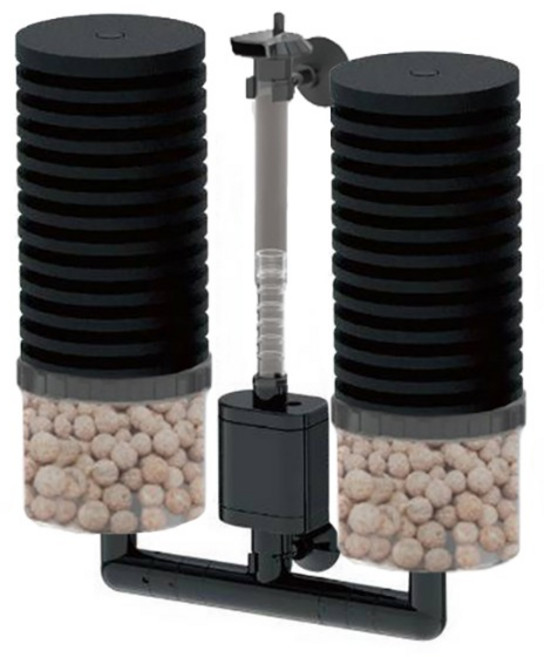 아마존 바이오 여과재 스펀지 필터 [HJ-50B] 대, 3W, 1개