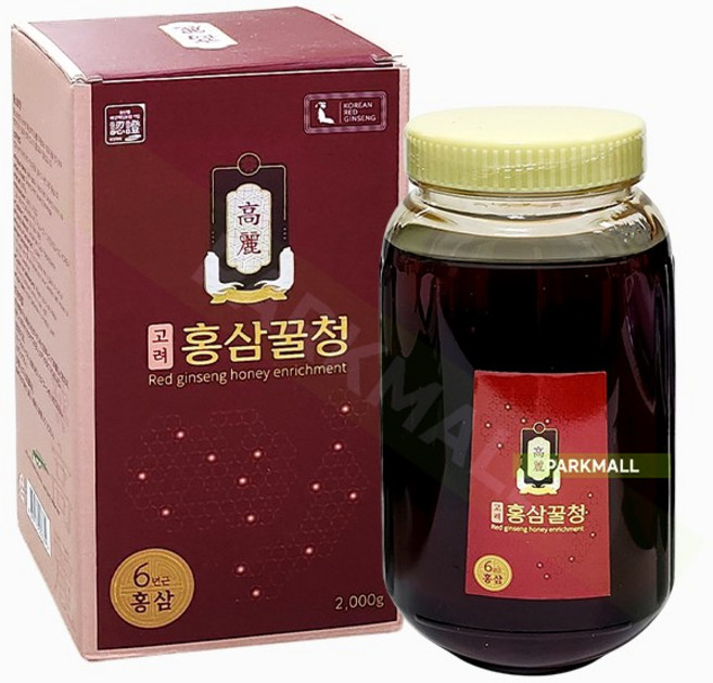 작은행복 홍삼꿀청 홍삼청 홍삼엑기스 벌꿀, 2.4kg, 1개