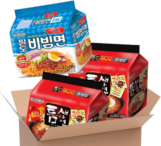 [맛슐랭] 틈새라면 + 팔도비빔면