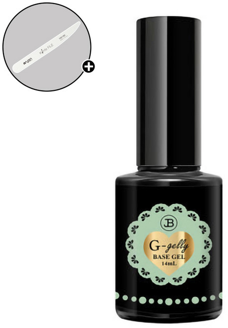 그라시아 진비 5주 유지 지젤리 베이스젤 14ml + 엔리안 나이프파일 증정, 그라시아 지젤리 베이스젤 14ml, 1개