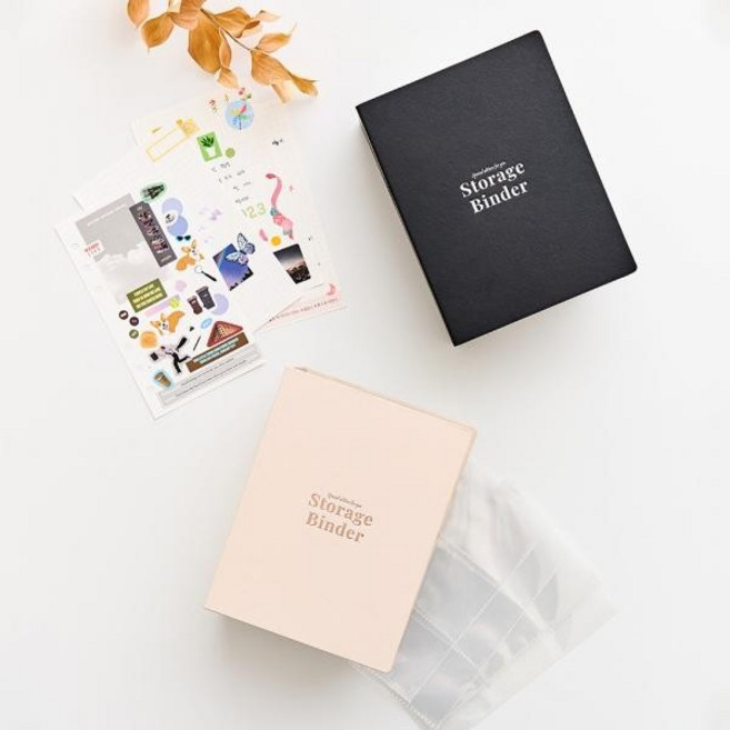 미뉴잇 스토리지 바인더 A6, BLACK (블랙), 1개