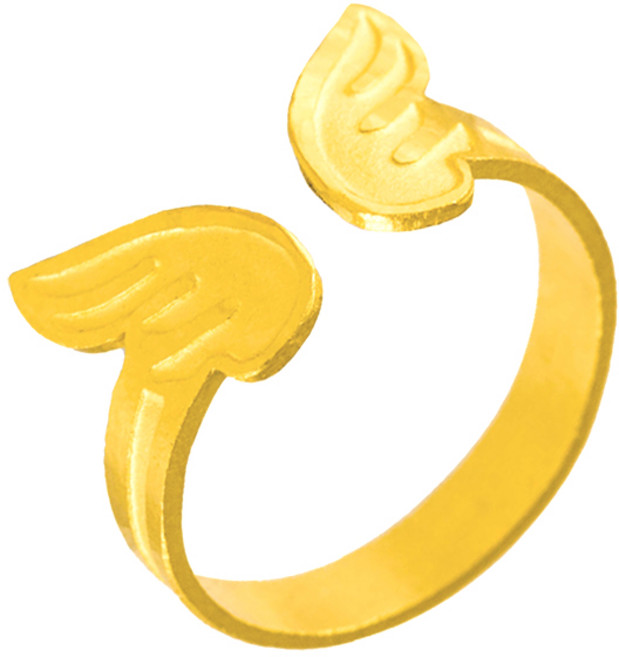 [한국금거래소] 순금 천사날개 돌반지 1.875g