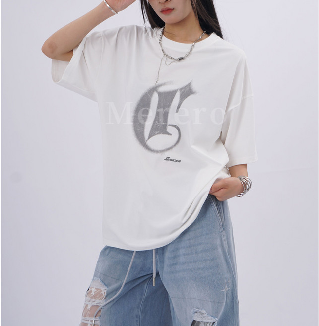 Merero 줌바룩 헬스복 캐주얼 트레이닝복 댄스 체조 상의 라운드 루즈핏 긴팔티셔츠 남녀공용 방송댄스복 에어로빅복 줌바제복 팀제복 퍼포먼스 의상