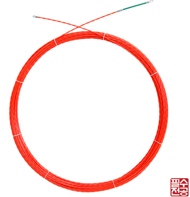 국산 통신용 요비선 1선 3.7mm 고급형 3M, 검정(일반형), 30M, 1개