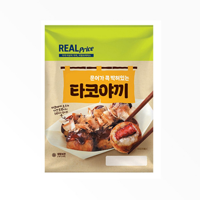 리얼프라이스 타코야끼 6입 120g x 7개
