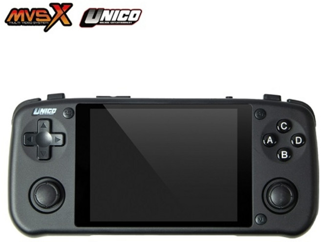 정품 SNK 네오지오 MVSX UNICO [포켓] 정통 아케이드 미니게임기 휴대용 게임기, MVSX 포켓 BLACK