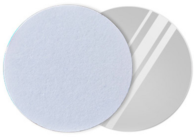 엔퓨텍 360도 무선 회전테이블 자동 회전판 프라모델 피규어 턴테이블 제품 촬영용 전시용, 1개, 미러&벨벳판(흰색)