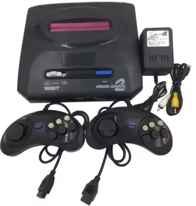 Sega Drive 2 구식 MD 게임 콘솔 레트로 1비트 콘솔(5가지 종류의 포함), 01 CHINA, 02 EU Version