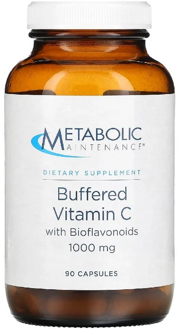 메타볼릭 메인터넌스 비타민C 바이오플라보노이드 함유 1000mg 90정 - 쿠팡