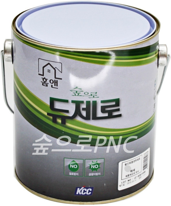 KCC정품 숲으로홈앤 듀제로 1.8L 결로방지용페인트 항균수성도료, 1개