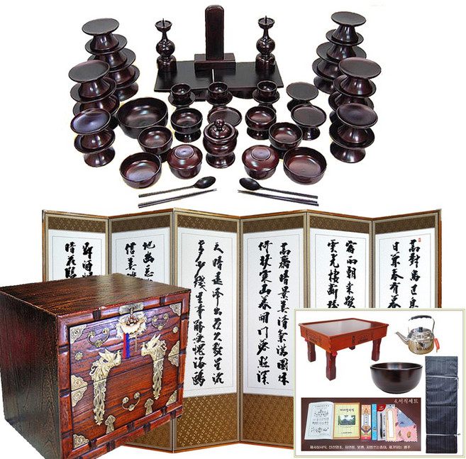 남원목기 옻칠 할인패키지, 차.천연쓰리옻칠47+전체오동 +6폭양단, 1개