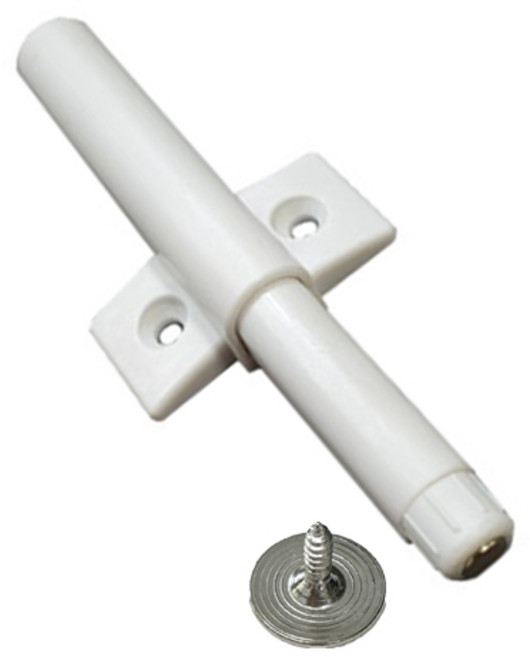 가온스토어 날개형 원터치 자석 빠찌링 댐퍼형, 10개, 화이트