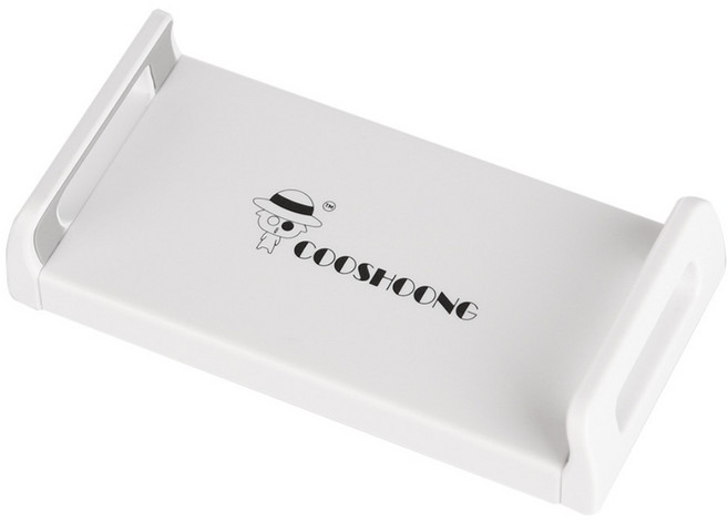 쿠슝 핸드폰 태블릿PC 거치대 헤드 브라켓 4~12.9 홀더, 1.흰색