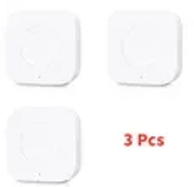 센서 스마트 무선 미니 스위치 키 비 연결 원격 원 제어 단추 홈 보안 홈킷 앱, 색상: 2. Mini Switch 3 Pcs
