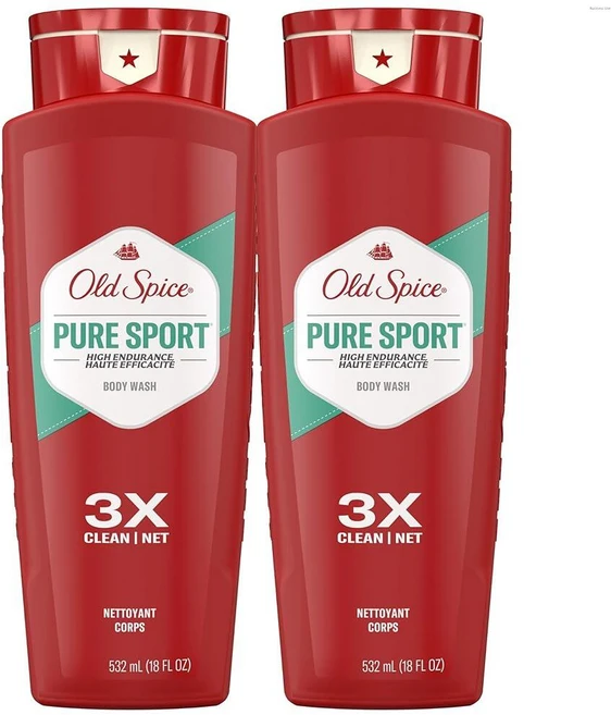 올드스파이스 남성용 퓨어 스포츠 바디워시 532ml 2개 1세트, 올드스파이스 남성용 퓨어 스포츠 바디워시 532ml 2 - 쿠팡