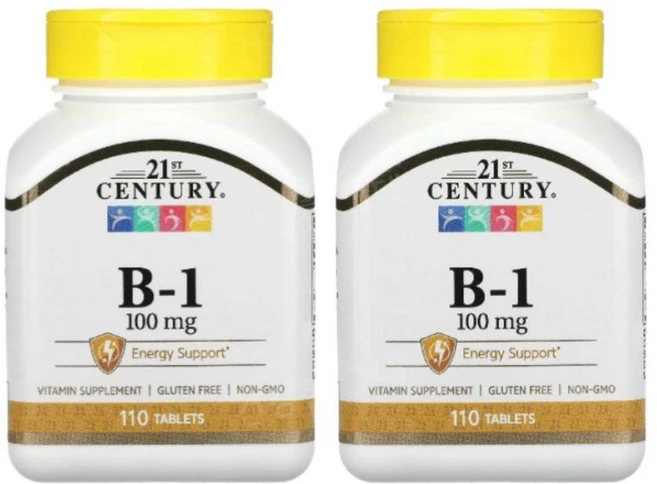21세기센트리 비타민 B-1 100mg 타블렛, 2개, 110정 - 쿠팡