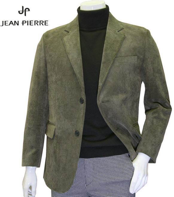 쟌피엘 국내산 남자 겨울 골덴 콤비 자켓 중년 정장 빅사이즈 남성 마이