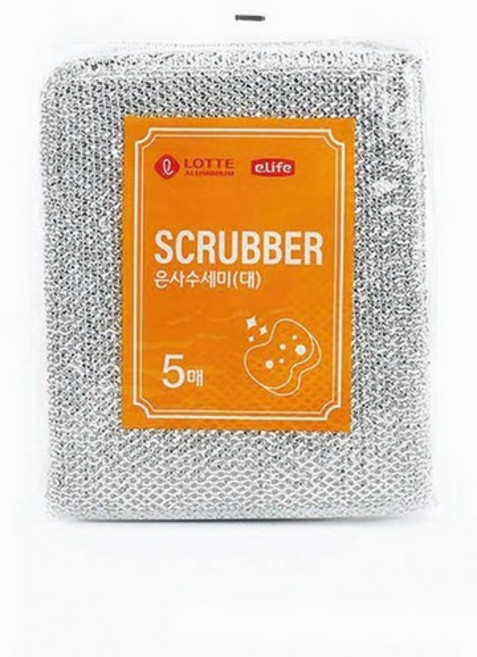 롯데이라이프 은사수세미 대 5입, 5개입, 1개