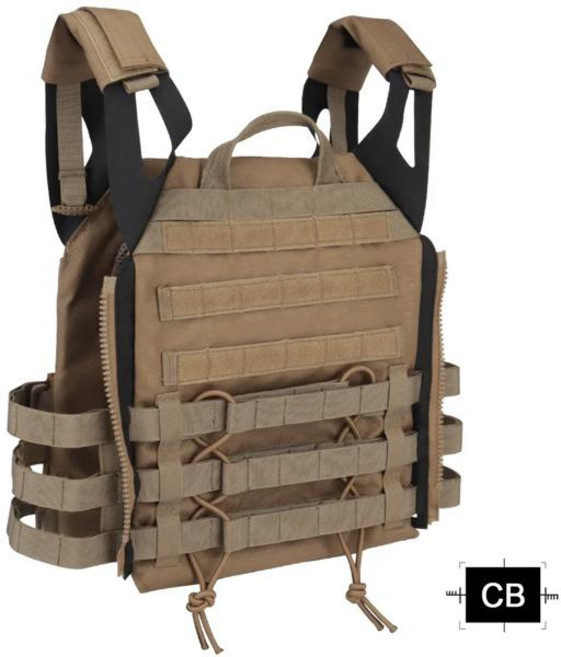 SINAIRSOFT JPC 밀리터리 조끼 2.0 점프 가능한 플레이트 캐리어 경량 전투 레저 집온 몰레 에어소프트 페인트볼, [03] CB