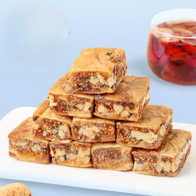 검은깨 무화과 호두 파이 건강 간식, 158g, 1세트