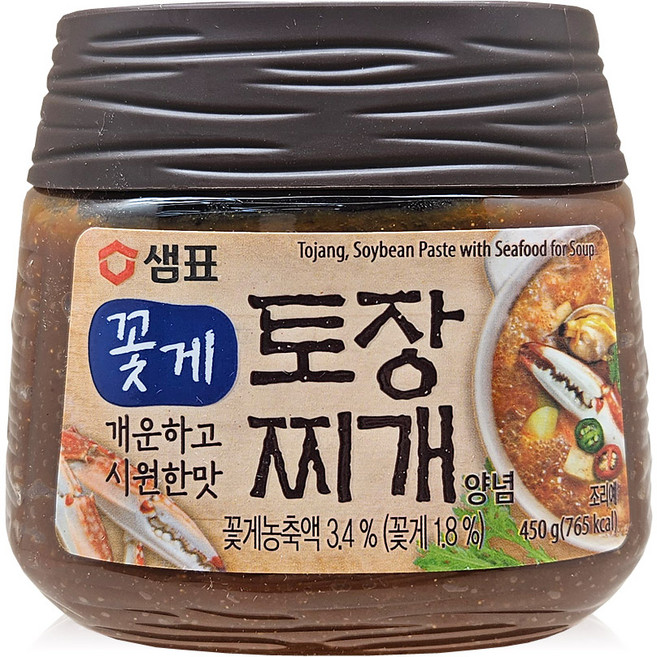 샘표 꽃게 토장 찌개양념, 450g, 1개
