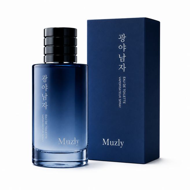 광야남자 남자향수 시원한 우디 머스크 데일리 남성 오드뚜왈렛 100ml, 1개