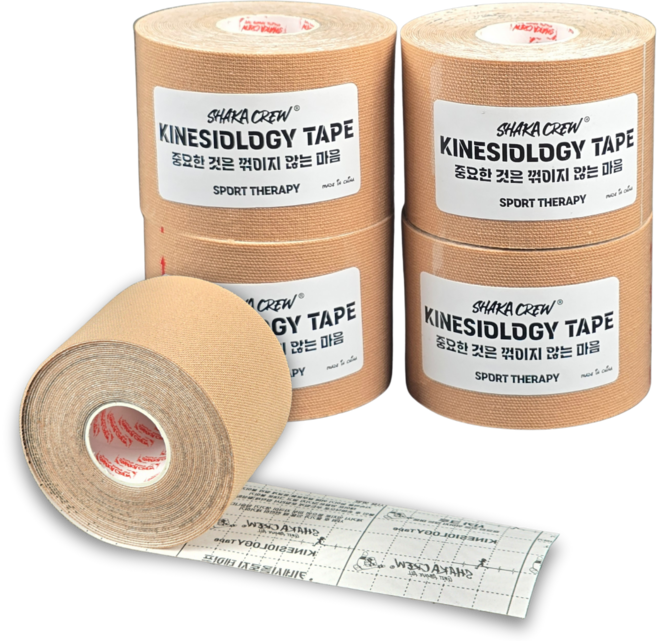 스포츠테이프 근육테이프 키네시올로지테이프 [묶음상품], 스킨, 4개