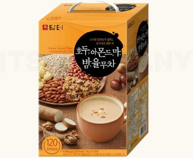 담터 호두 아몬드 마 밤 율무차, 18g, 120개입, 1개