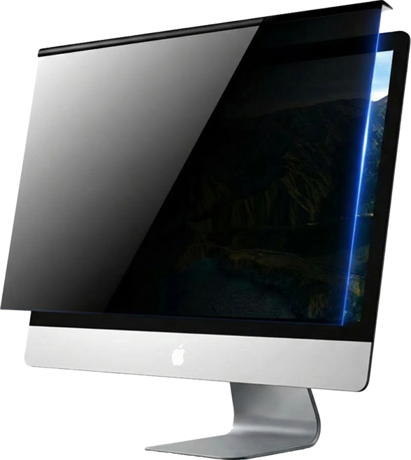 수호자 거치식 모니터 정보 보안 시력 보호 사생활보호필름, 24인치(548x333), 1개