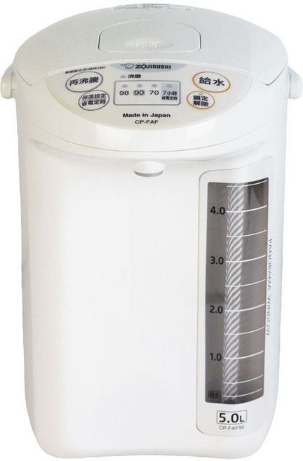 ZOJIRUSHI象印 CP-FAF50 5.0公升微電腦電動給水熱水瓶 三段保溫設定 再沸騰除氯