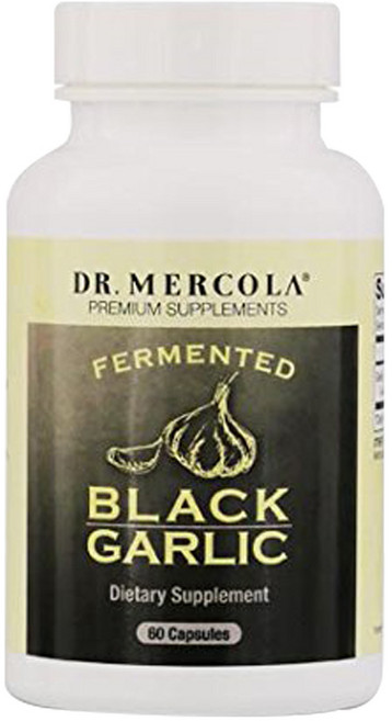 DR. MERCOLA 發酵黑蒜膠囊, 60顆, 1罐