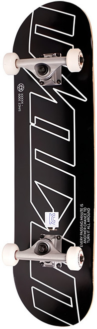 UNKNOWN 스텐다드 스케이트보드, 블랙, 1개