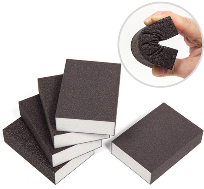 지오비즈 스펀지사포 샌딩블럭 5종 세트 #120-1000, 2세트, 5개입