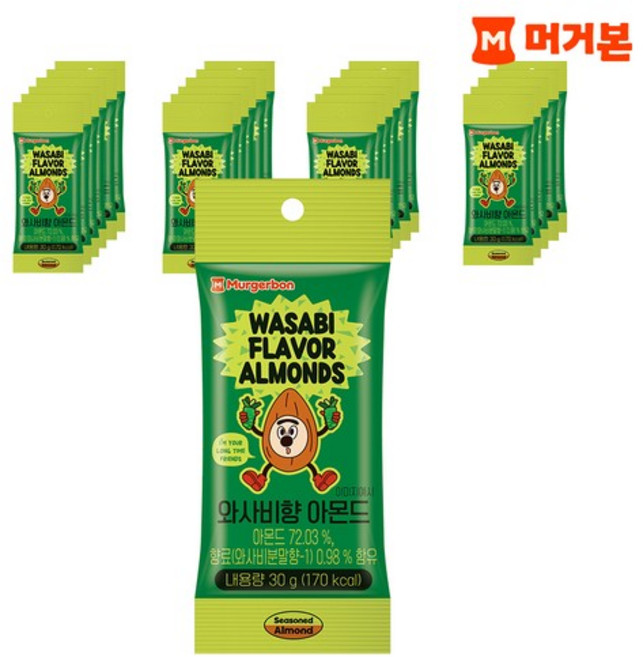 와사비향아몬드 30G (NEW밍글링) X 24EA