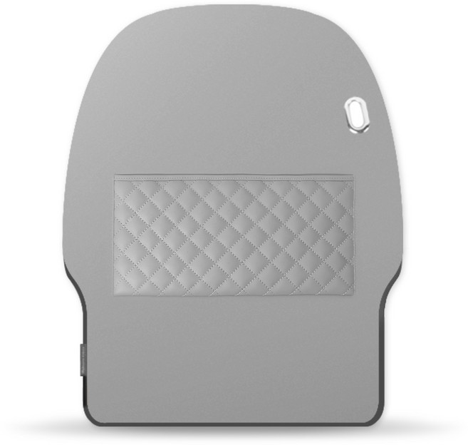 크레이지몬스터 더 뉴 쏘렌토 MQ4 페이스리프트 시트백커버 좌우세트, 쏘렌토 페이스리프트 시트백커버, 그레이 (좌우세트), 1개